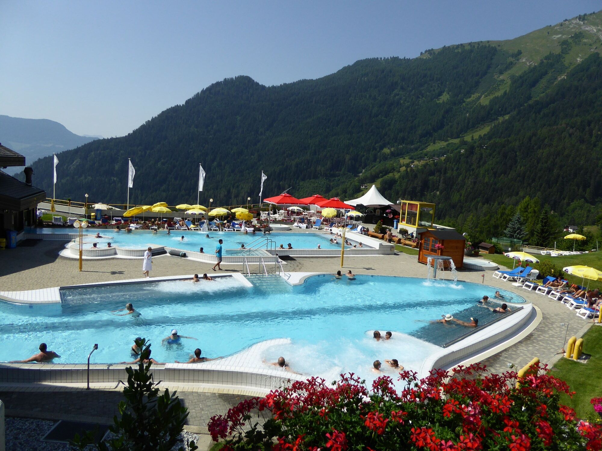 Hotel Les Bains D'Ovronnaz Kültér fotó